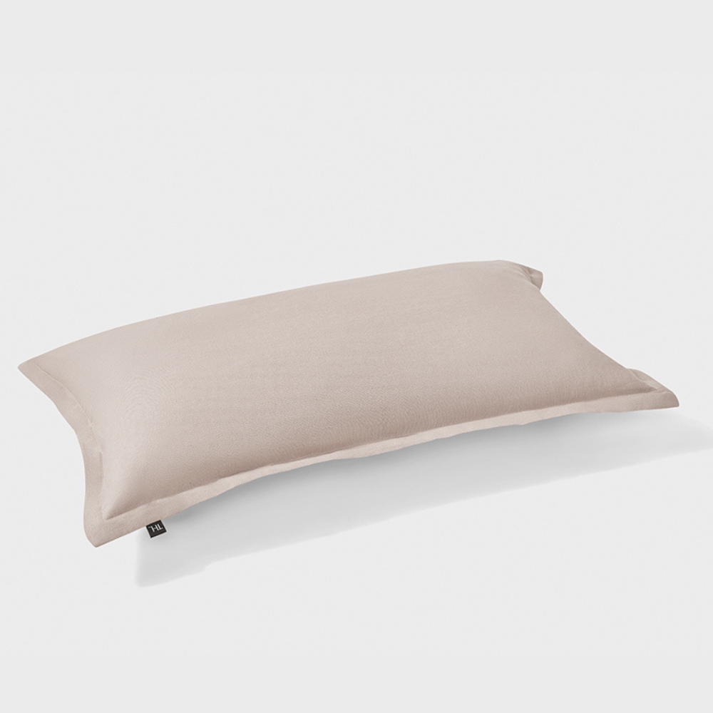 The Honest Label Pure Linen Cushion Cover Rectangle cushion cover product view THL product image 1