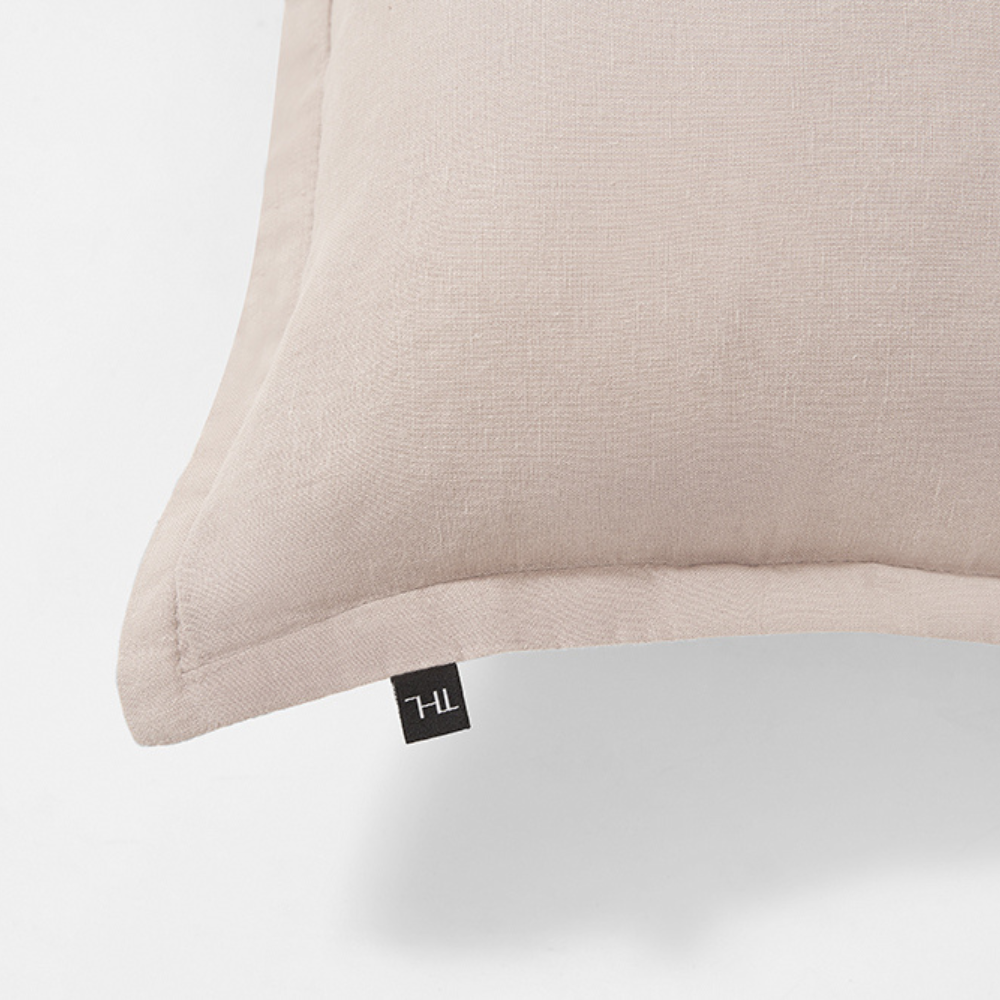 The Honest Label Pure Linen Cushion Cover Rectangle cushion cover product view THL product image 3