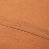 The Honest Label Pure Linen Cushion Cover Square in Red Earth with red tones cushion cover product view THL product image 4