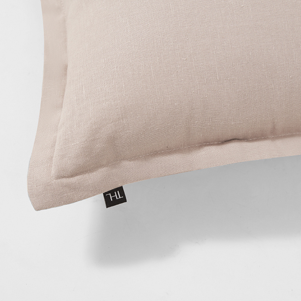 The Honest Label Pure Linen Cushion Cover Square cushion cover product view THL product image 5