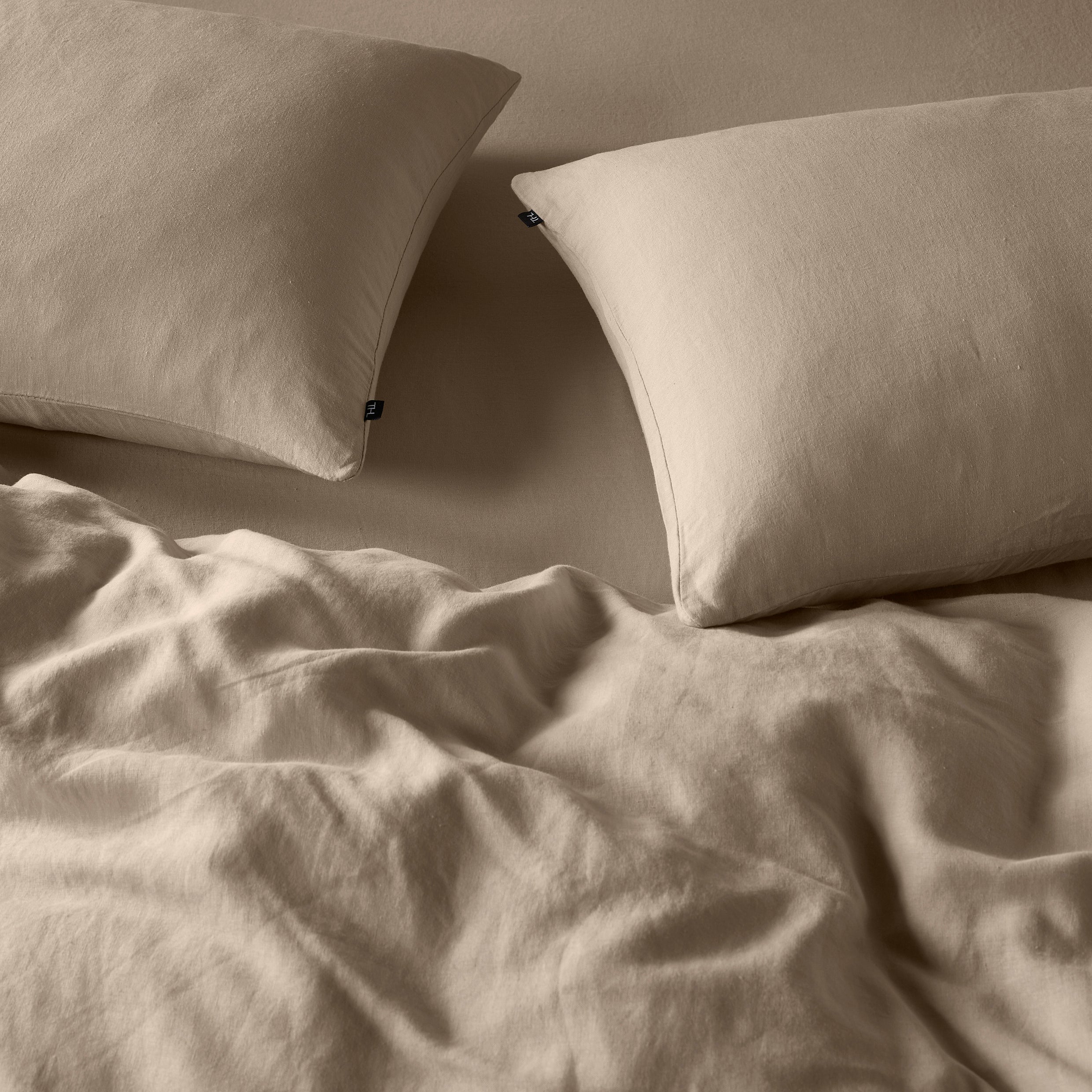 Pure Linen Quilt Cover Set Incl Pillowcases