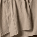 The Honest Label Pure Linen Fitted Sheet in Warm Taupe with beige tones fitted sheet product view THL product image 1